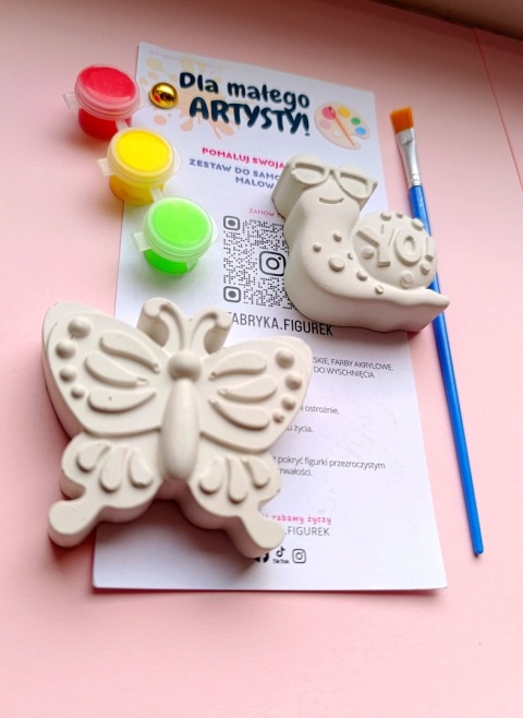 🦋 Zestaw 1 - Magiczna Łąka - Dla Małego ARTYSTY!
