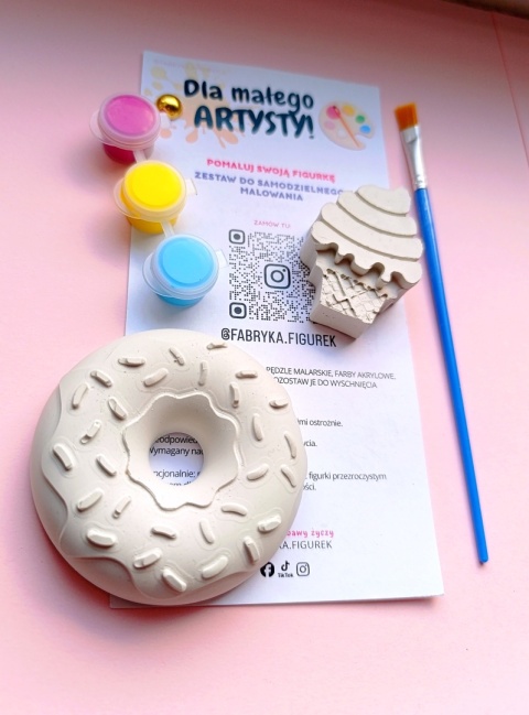 🍩 Zestaw 4 – Słodka Fabryka – Dla Małego ARTYSTY!
