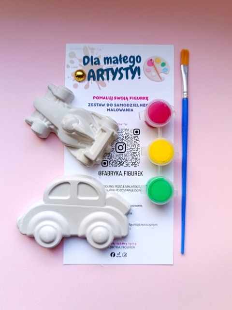 🚗 Zestaw 7 - Super Pojazdy - Dla małego Artysty!
