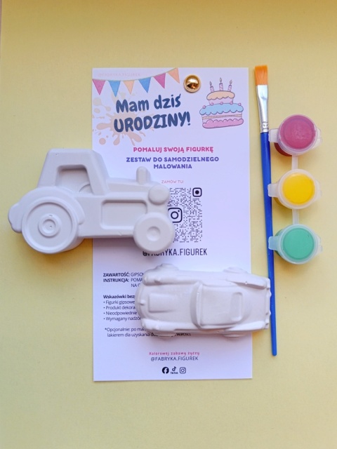 🚗 Zestaw 7 - Super Pojazdy - Mam dziś URODZINY!
