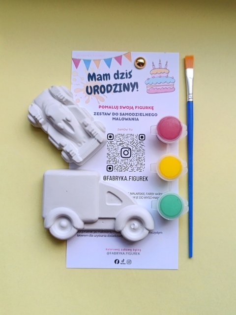 🚗 Zestaw 7 - Super Pojazdy - Mam dziś URODZINY!